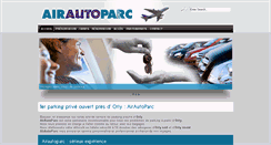 Desktop Screenshot of airautoparc.fr