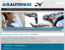Tablet Screenshot of airautoparc.fr